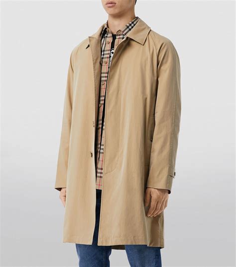 burberry camden car coat men's|burberry lightweight camden coat.